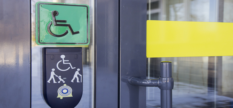 automatic handicap door opener in East Foothills
